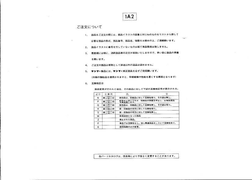 Yanmar YM2001 YM2301 D Tractors Parts Manual Wiring DIagram - Image 5