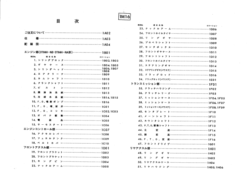 Yanmar YM2202 YM2402 Tractors Parts Manual Wiring Diagram - Image 3