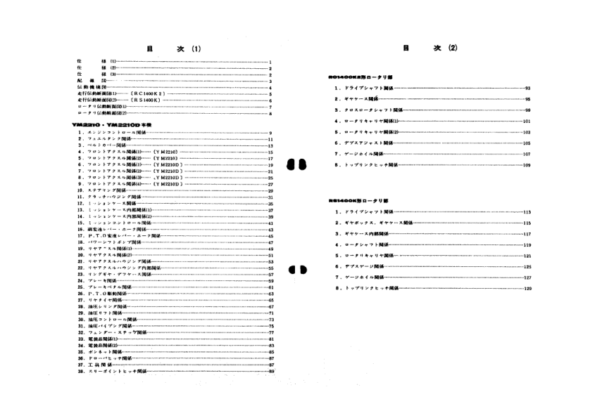Yanmar YM2210 YM2210D Tractors Parts Manual Wiring Diagram - Image 7