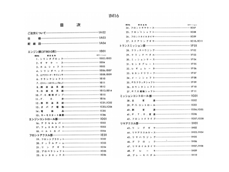 Yanmar YM2610D Tractors Parts Manual Wiring Diagram - Image 4