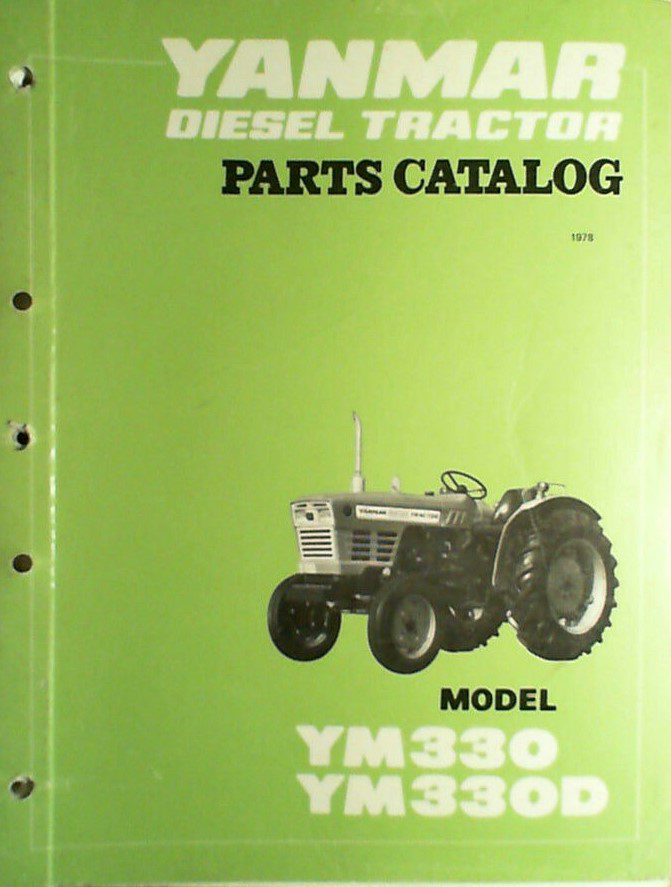Yanmar YM330 Tractor Parts Manual - Image 2