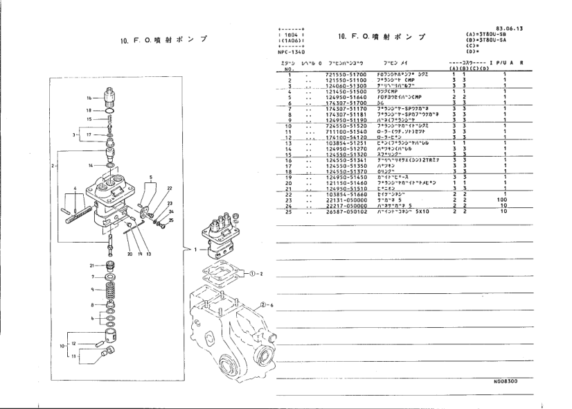 Yanmar YMG1800 YMG2000 Tractors Parts Manual Wiring Diagram - Image 11