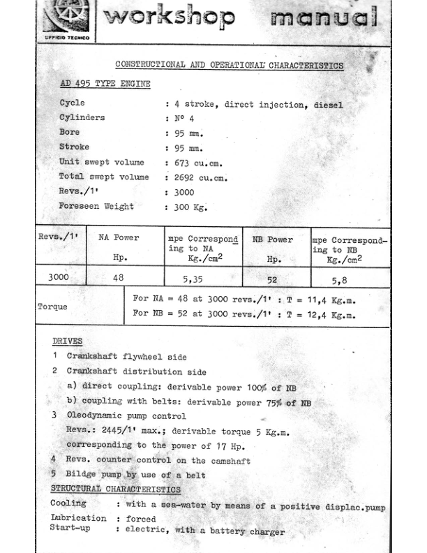 Arona AD 290 m Engine Workshop Manual - Image 6