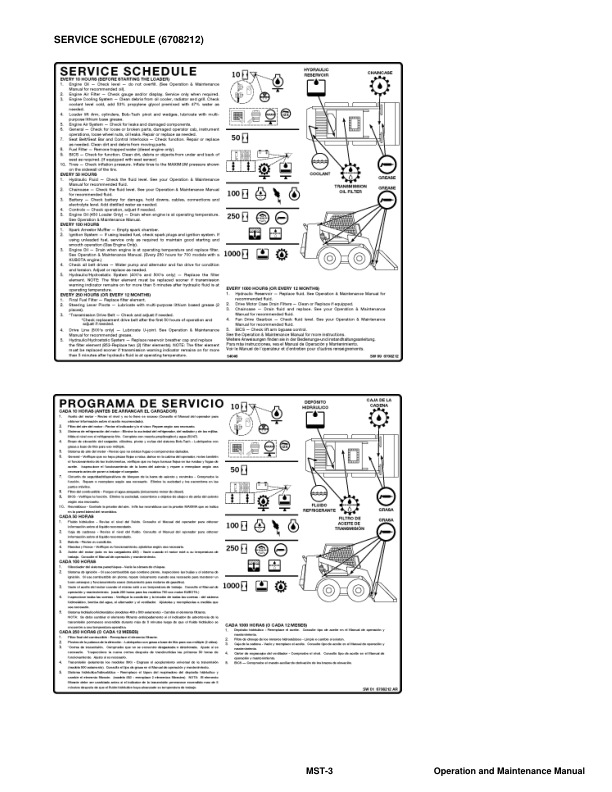 Bobcat 453 Skid Steer Loader Operation and Maintenance Manual 5150 1551 2004y - Image 10