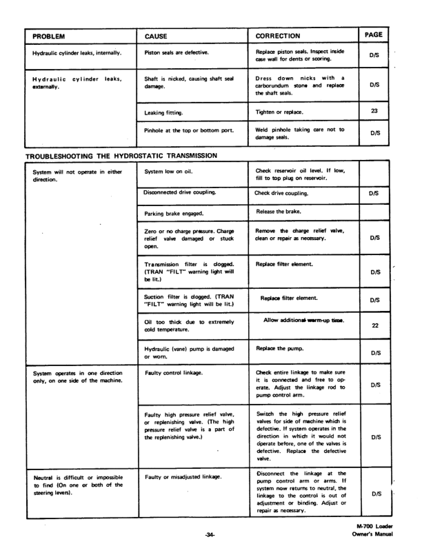 Bobcat 700 Skid Steer Loader Operation and Maintenance Manual - Image 8
