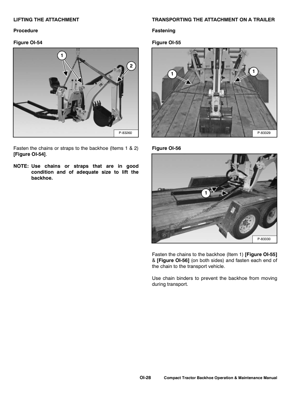 Bobcat 7TB 8TB Backhoe Operation and Maintenance Manual AE3H AE3L - Image 8