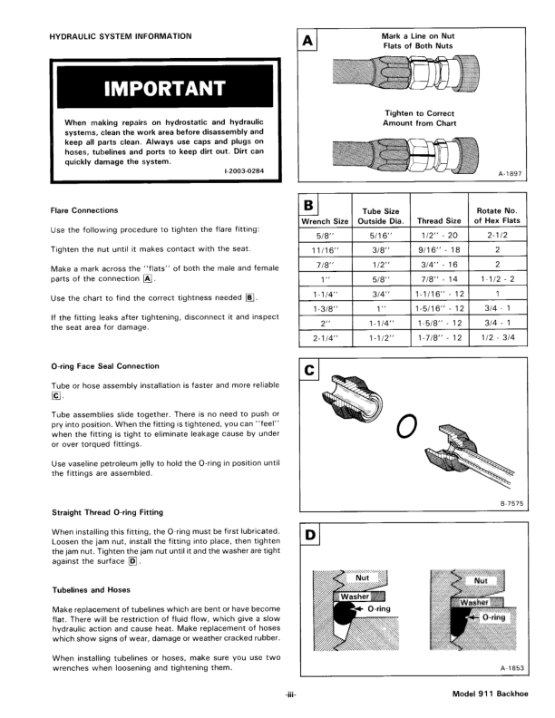 Bobcat 911 Backhoe Operation and Maintenance Manual - Image 7