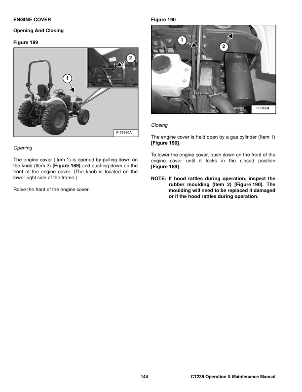 Bobcat CT235 Compact Tractor Operation and Maintenance Manual A9JY AU NZ - Image 7