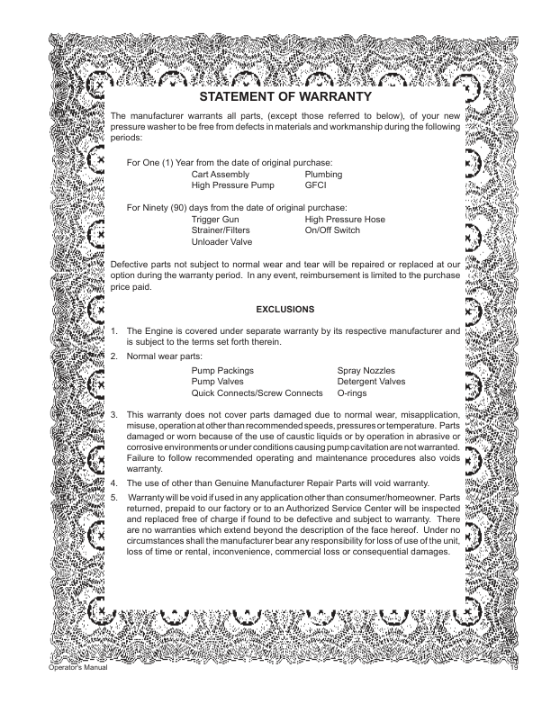 Bobcat Pressure Washer Operation and Maintenance Manual 6903934 - Image 9