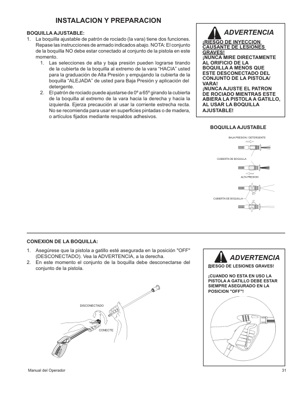 Bobcat Pressure Washer Operation and Maintenance Manual 6903934 - Image 11