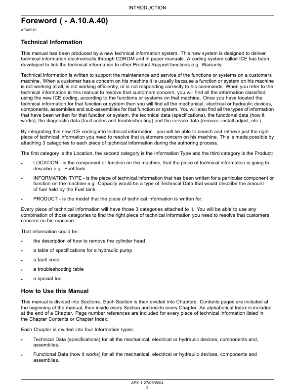 Case IH 8010 Axial Flow Combine Repair Service Manual - Image 4