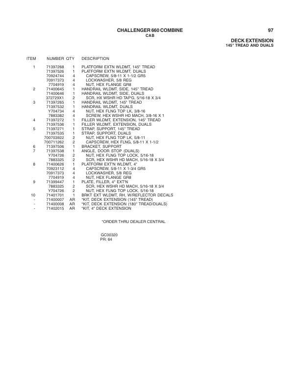 Challenger 660 Combine Parts Catalog - Image 12