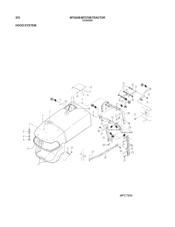 Challenger MT265B MT275B Tractor Parts Manual - Image 10