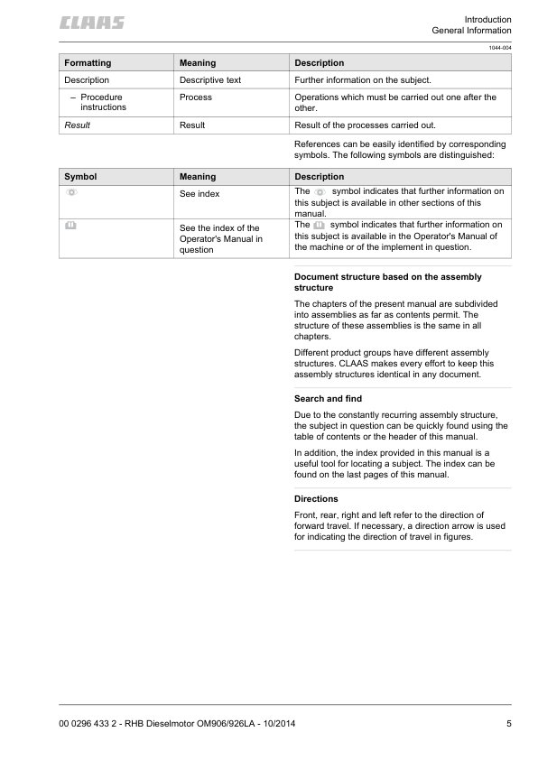 Claas Mercedes Benz OM906LA OM926LA Engine Repair Manual - Image 5