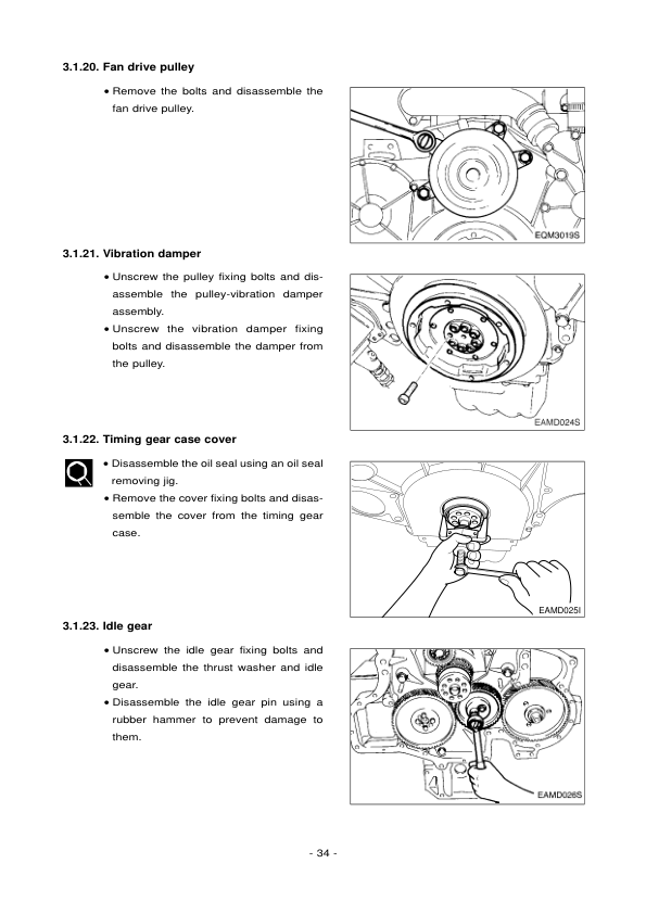 Daewoo Doosan DE12T POLUS P126TI Generator Diesel Engine Service Manual - Image 10