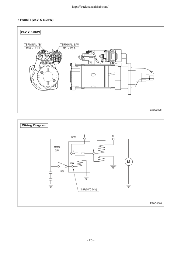 Doosan D1146 D1146T P086T1 PU086 PU086T Diesel Engine Operation and Maintenance Manual - Image 12