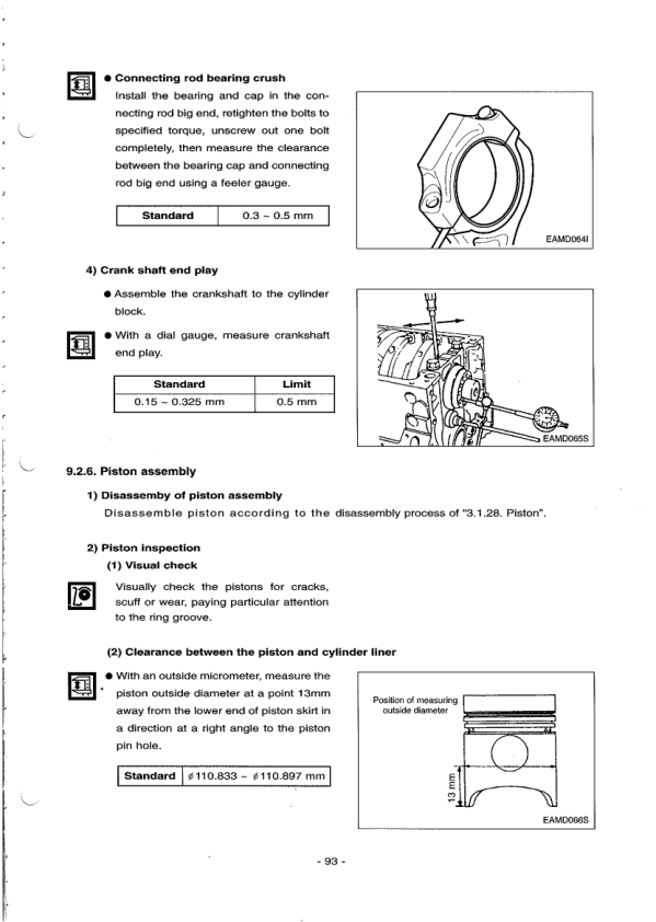 Doosan D1146 D1146T PO86TL Generator Diesel Engine Operation and Maintenance Manual - Image 14