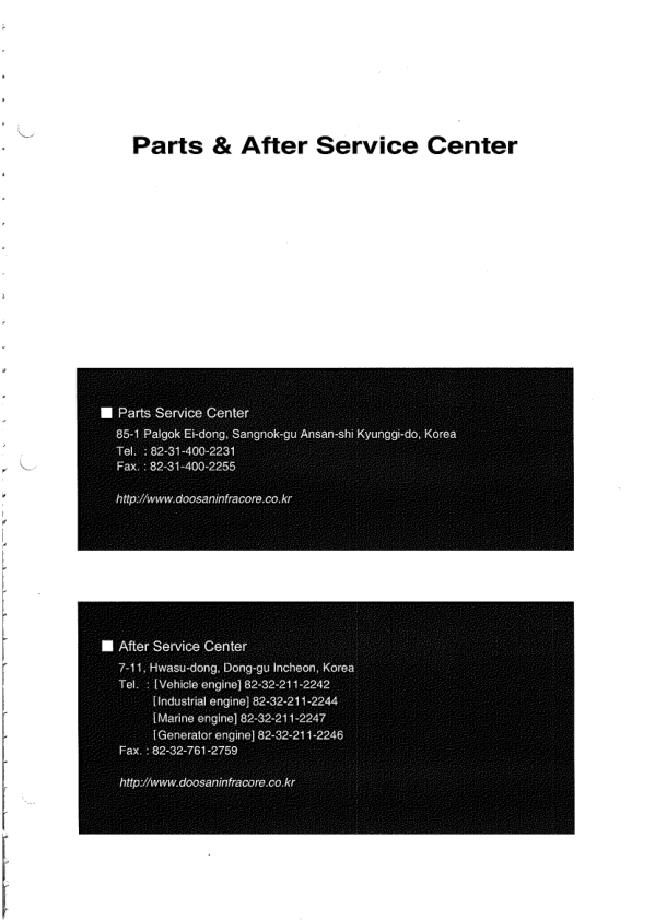 Doosan D1146 D1146T PO86TL Generator Diesel Engine Operation and Maintenance Manual - Image 11