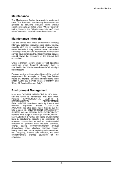 Doosan D20S-5 Forklift Operation and Maintenance Manual - Image 6