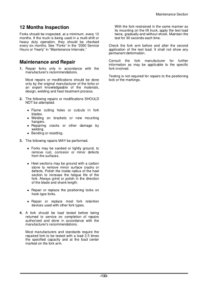 Doosan D20S-5 Forklift Operation and Maintenance Manual - Image 10