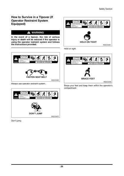 Doosan D50S-5-D60S-5-D70S-5-D80S-5-D90S-5-G50S-5-G60S-5-G70S-5-1304 Forklifts Operation and Maintenance Manual - Image 10