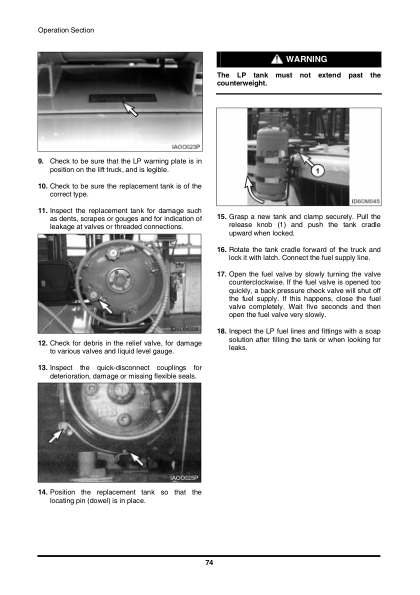 Doosan D50S-5-D60S-5-D70S-5-D80S-5-D90S-5-G50S-5-G60S-5-G70S-5-1304 Forklifts Operation and Maintenance Manual - Image 12