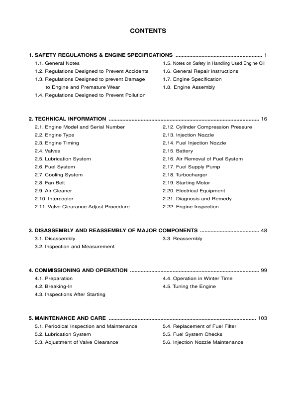 Doosan DE12T DE12TI DE12TIA DE12TIS Diesel Engine Workshop Manual - Image 3