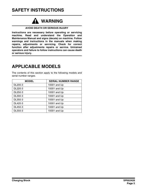 Doosan DL250-3 Wheel Loader Workshop Manual 10001 and Up - Image 11