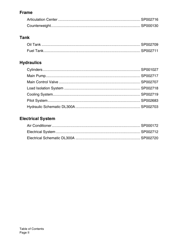 Doosan DL300A Wheel Loader Workshop Manual 10001 and Up - Image 4