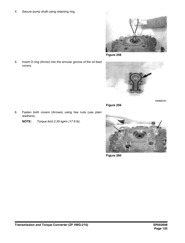 Doosan DL300A Wheel Loader Workshop Manual 10001 and Up - Image 7