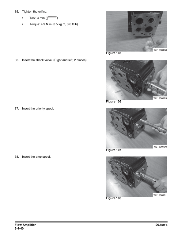Doosan DL450-5 Wheel Loader Workshop Manual 10001 and Up - Image 6