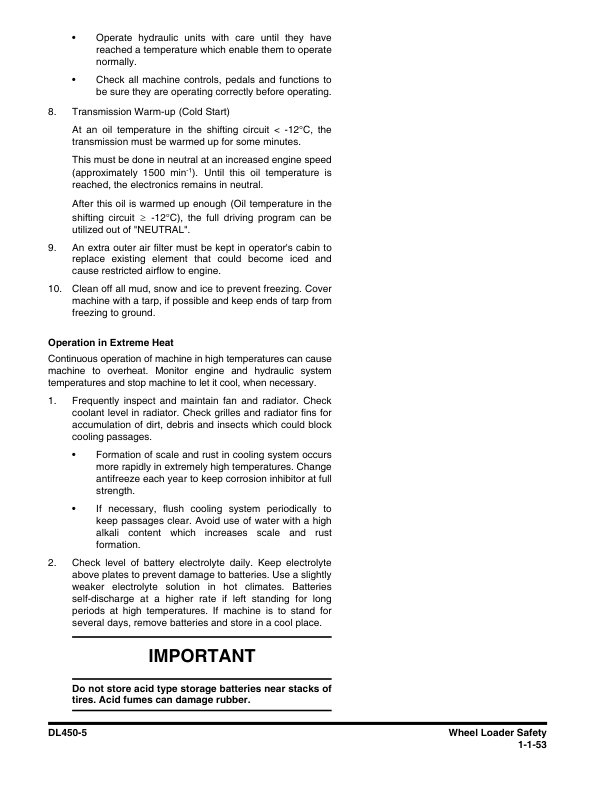 Doosan DL450-5 Wheel Loader Workshop Manual 10001 and Up - Image 10