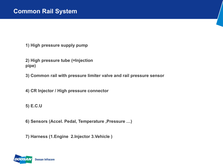 Doosan DX Series NON DPF Engine Training Manual - Image 6