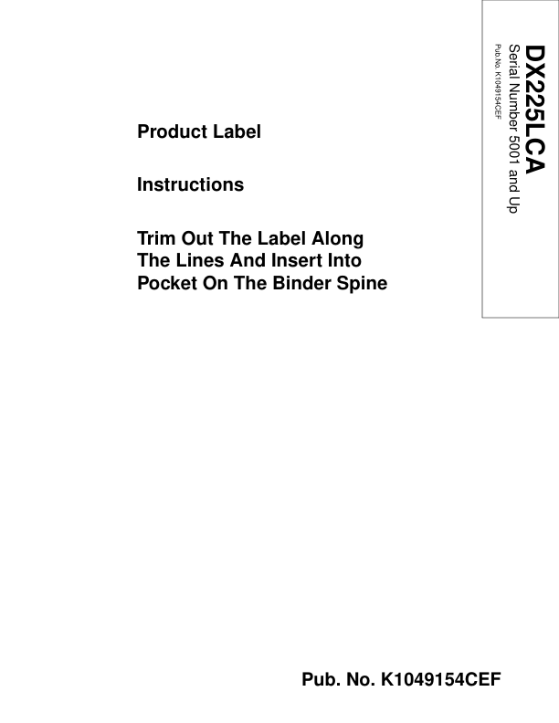 Doosan DX225LCA Excavator Parts Manual 5001 and Up - Image 4