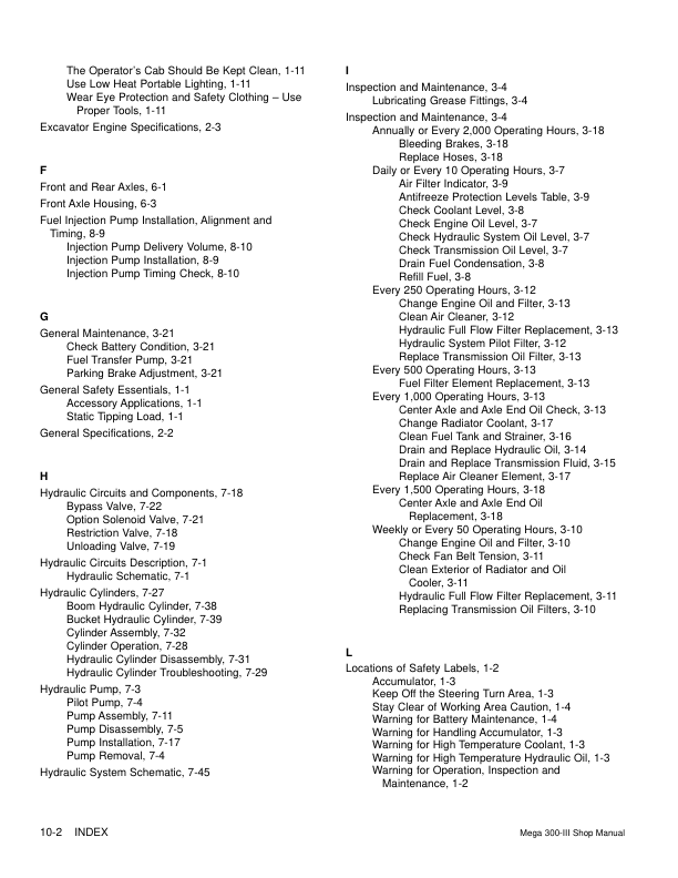 Doosan Daewoo M300-3 Wheel Loader Workshop Manual 0001 and Up - Image 12