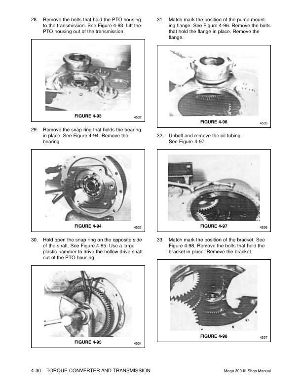 Doosan Daewoo M300-3 Wheel Loader Workshop Manual 0001 and Up - Image 14