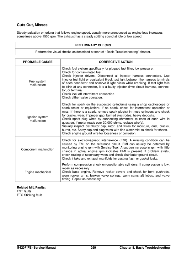 Doosan G420FRE G420F LP Engine Service Manual - Image 11