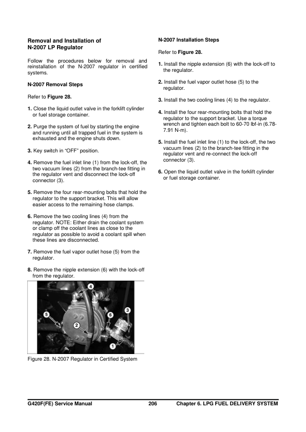 Doosan G420FRE G420F LP Engine Service Manual - Image 10