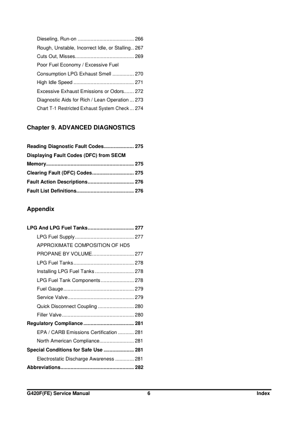 Doosan G420FRE G420F LP Engine Service Manual - Image 7