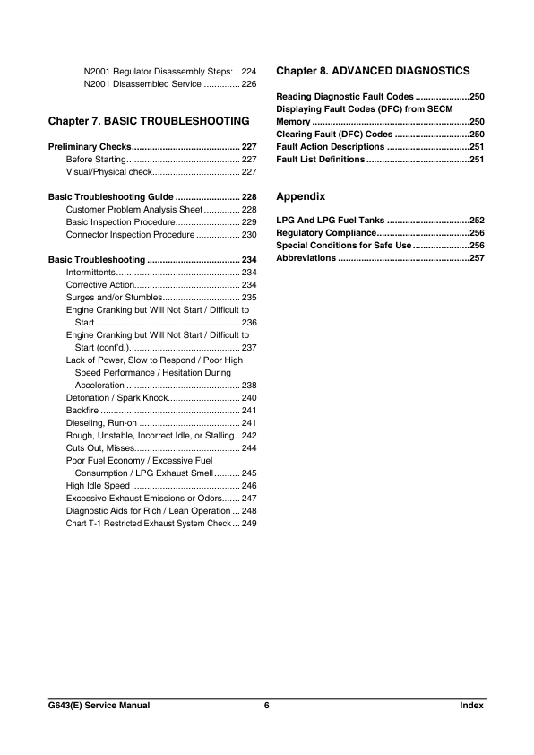 Doosan G643ELP G643LP Engine Service Manual - Image 7