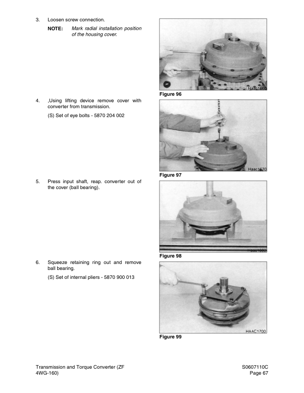 Doosan M200-V Wheel Loader Workshop Manual 1001 and Up - Image 8