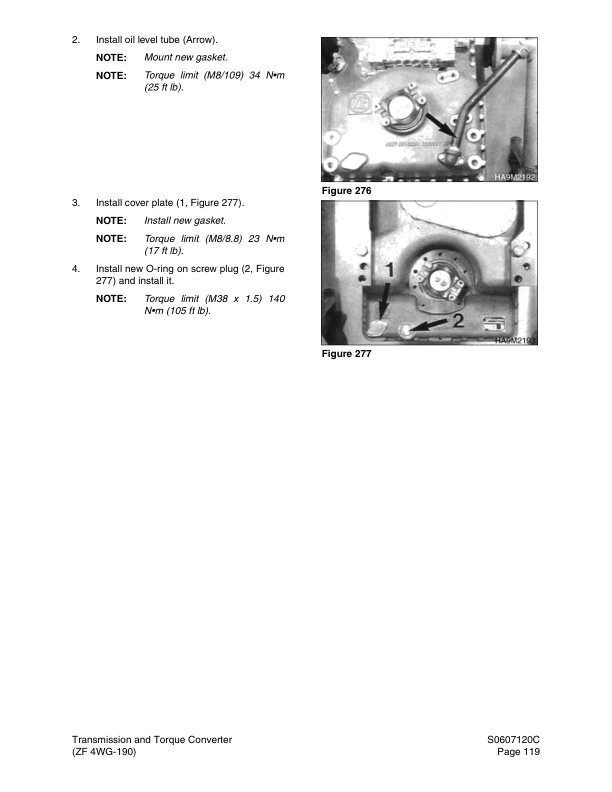 Doosan M250-V Wheel Loader Workshop Manual Thru 1001 Tier I 2001 and Up Tier II - Image 6