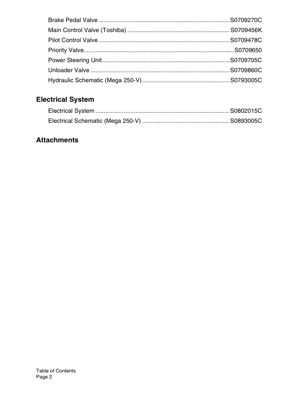 Doosan M250-V Wheel Loader Workshop Manual Thru 1001 Tier I 2001 and Up Tier II - Image 5