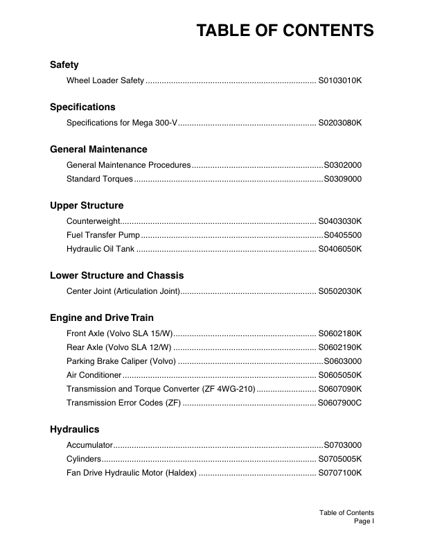 Doosan M300-V Wheel Loader Workshop Manual 1001 and Up Tier I and II - Image 4