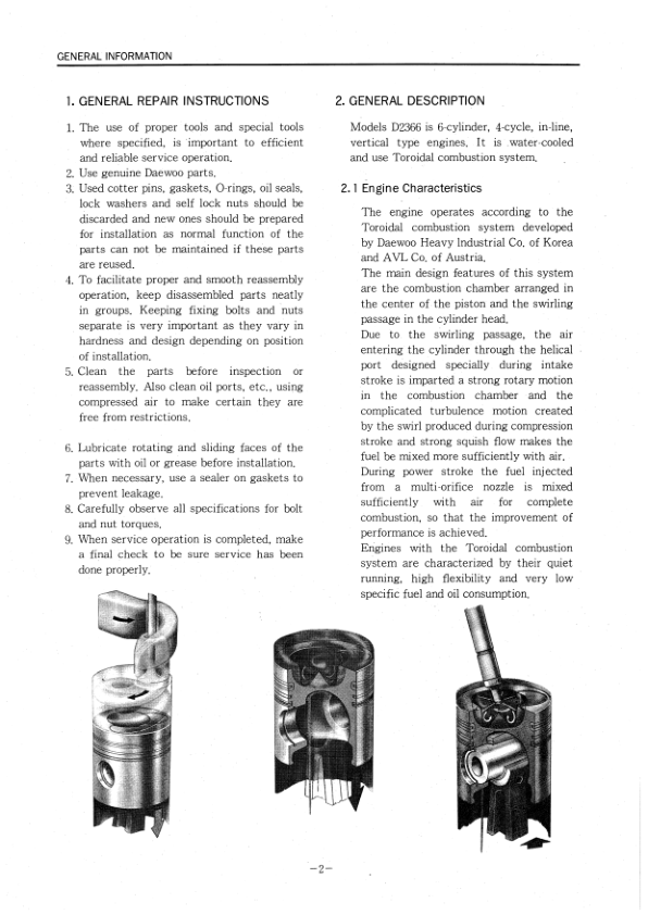 Doosan M300 Wheel Loader Workshop Manual 3001 - Image 4