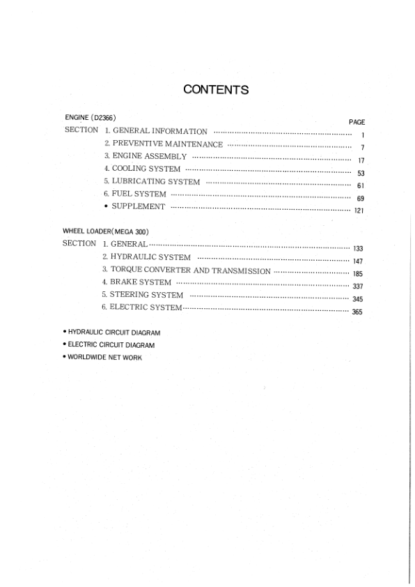 Doosan M300 Wheel Loader Workshop Manual 3001 - Image 3