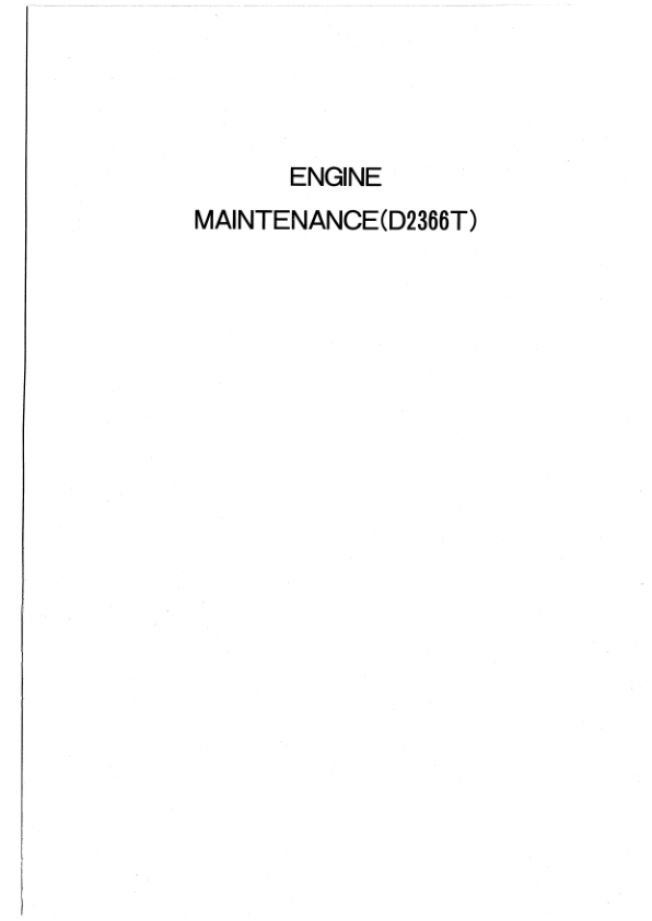 Doosan M400 Wheel Loader and Engine D2366T Workshop Manual - Image 4