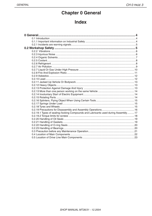 Doosan MT26 MT31 Dump Truck Workshop Manual - Image 4