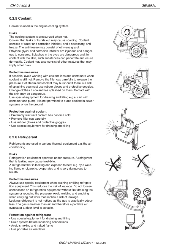 Doosan MT26 MT31 Dump Truck Workshop Manual - Image 9