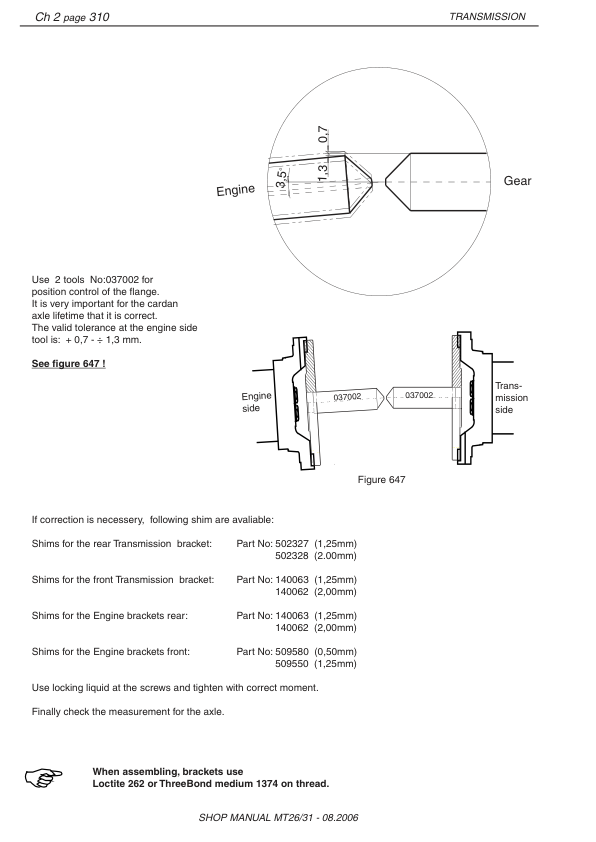 Doosan MT26 MT31 Dump Truck Workshop Manual - Image 13
